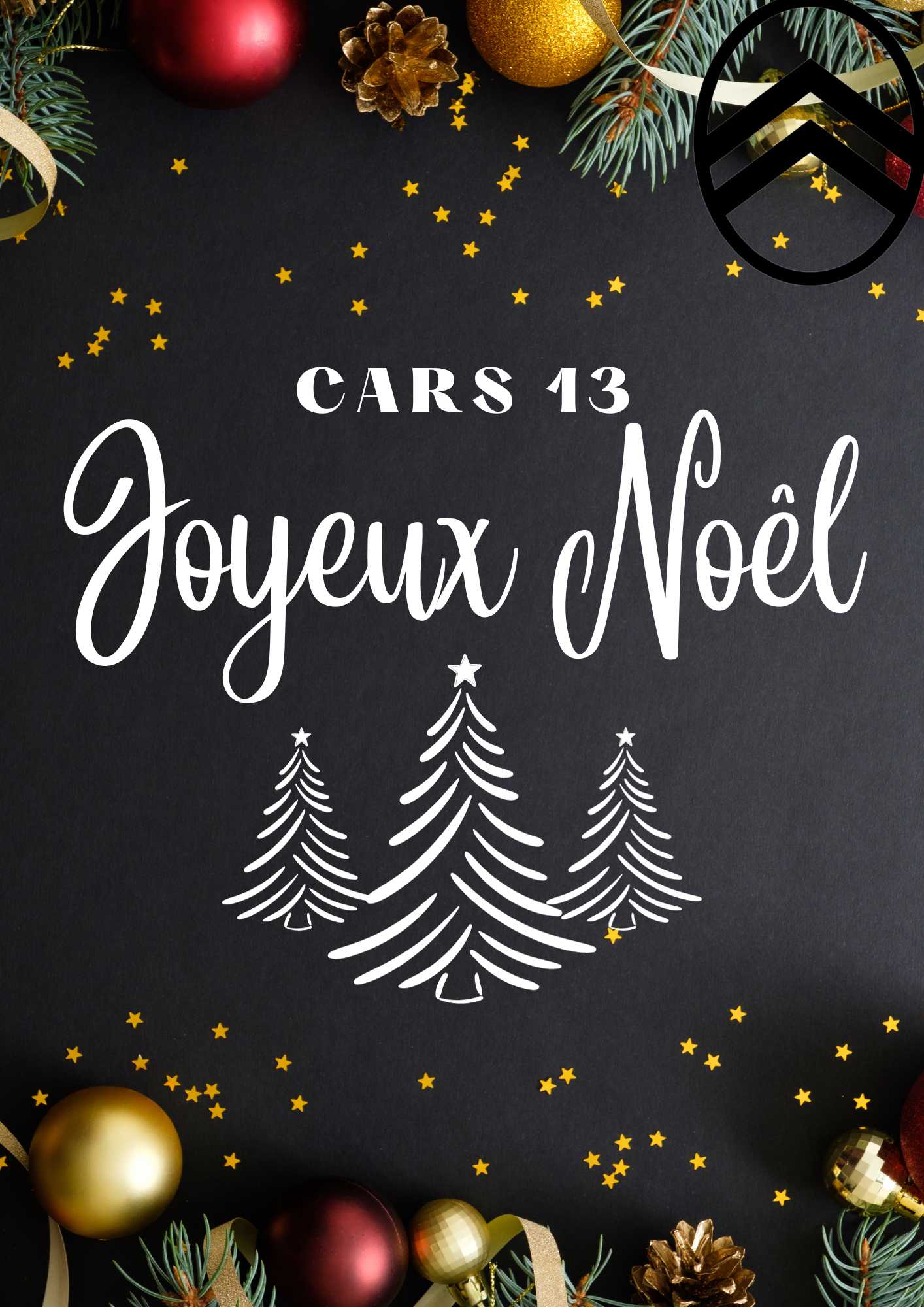 joyeux noël de la part de cars citroën à marseille