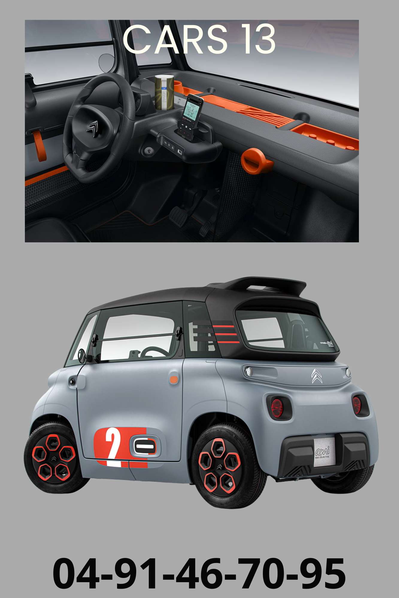 entretien et maintenance pour votre citroen AMI avec cars 13