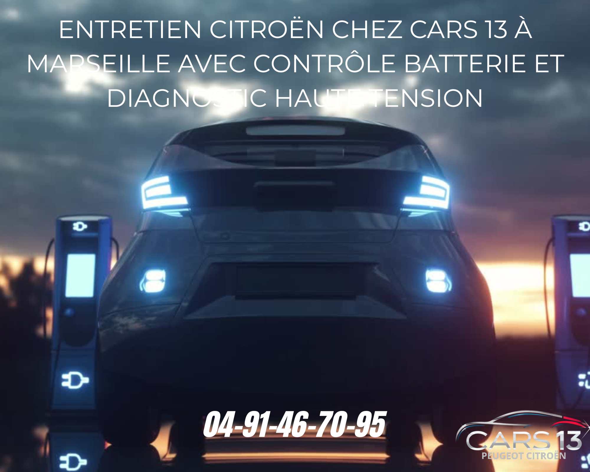 Garage Cars 13 à Marseille spécialiste de l’entretien des véhicules électriques Citroën comme la ë-C3